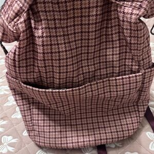 a new day Pink Houndstooth Backpack